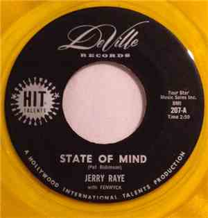 Jerry Raye With Fenwyck - State Of Mind / Mindrocker