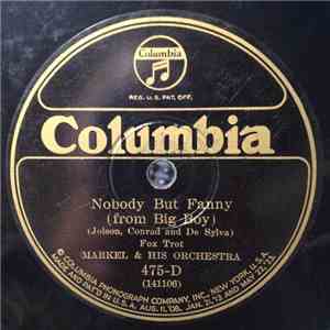 Markel & His Orchestra - Nobody But Fanny / Sugar Plum