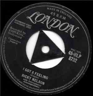 Ricky Nelson  - I Got A Feeling