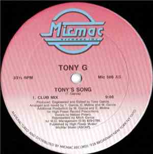 Tony G - Tony's Song