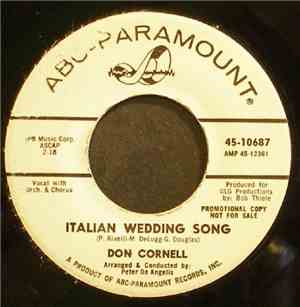 Don Cornell - Italian Wedding Song / Please Lie To Me