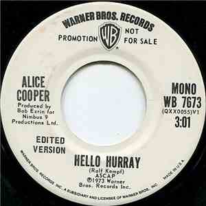Alice Cooper - Hello Hurray
