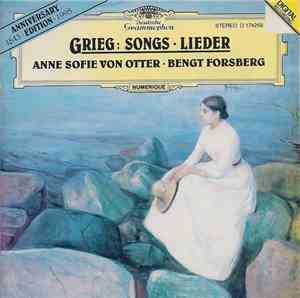 Grieg / Anne Sofie Von Otter, Bengt Forsberg - Sange • Lieder • Songs • Mél ...