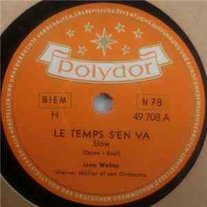 Jean Walter - Le Temps S'en Va / Manon