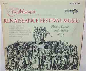 New York Pro Musica, Noah Greenberg - Renaissance Festival Music (Flemish D ...