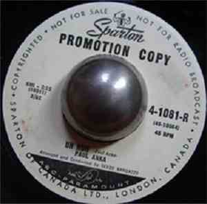 Paul Anka - I'd Never Find Another You / Uh Huh