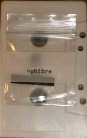 Benjamin Rossignol / Ophibre - Book On Tape / Benjamin On Tape