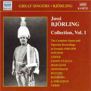 Jussi Björling - Jussi Björling Collection Vol. 1 Samtliga Opera- Och Opere ...