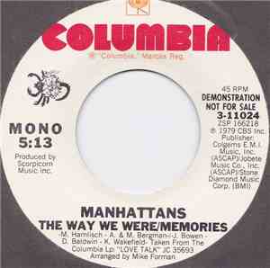 Manhattans - The Way We Were / Memories