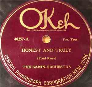 The Lanin Orchestra / Frankie Quartell And His Melody Boys - Honestly And T ...