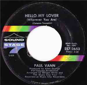 Paul Vann - Hello My Lover / The Touch Of Your Hand
