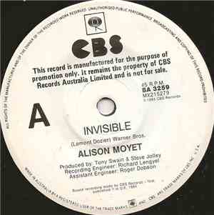 Alison Moyet - Invisible