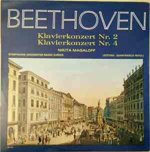 Beethoven – Nikita Magaloff - Symphonie-Orchester Radio Zurich , Leitung :  ...