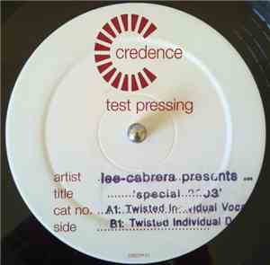 Lee-Cabrera - Special 2003