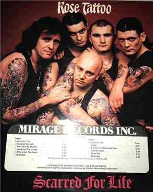 Rose Tattoo - Scarred For Life