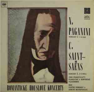 N. Paganini / C. Saint-Saëns - Zino Francescatti, Filadelfská A Newyorská F ...