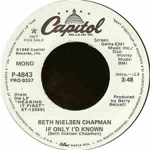 Beth Nielsen Chapman - If Only I'd Known