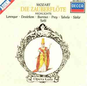 Lorengar . Deutekom, Burrows, Prey, Solti - Mozart: Die Zauberflöte - Highl ...