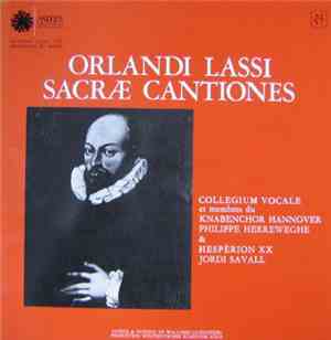 Roland de Lassus / Collegium Vocale Et Membres Du Knabenchor Hannover Direc ...
