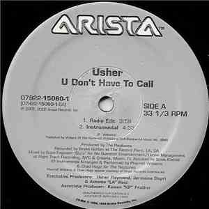 Usher - U Don't Have To Call