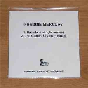 Freddie Mercury - Barcelona / The Golden Boy