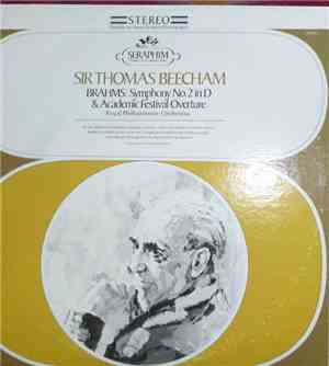 Johannes Brahms / Sir Thomas Beecham, The Royal Philharmonic Orchestra - Sy ...