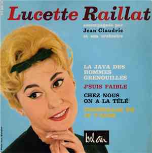 Lucette Raillat Accompagnée Par Jean Claudric Et Son Orchestre - La Java De ...