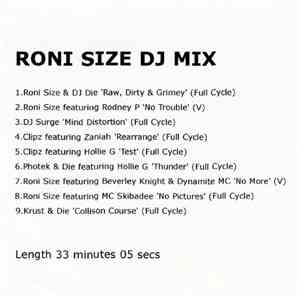 Roni Size - DJ Mix