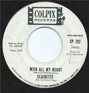 Clairette - Lollipop And Roses / With All My Heart