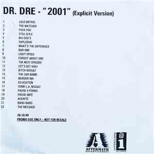 Dr. Dre - The Chronic 2001