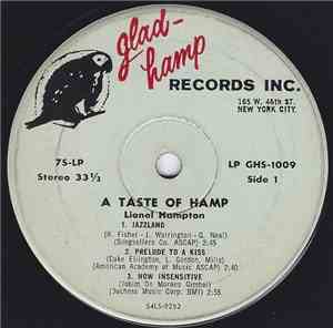 Lionel Hampton - A Taste Of Hamp