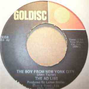 The Ad Libs / The Jelly Beans - The Boy From New York City / I Wanna Love H ...