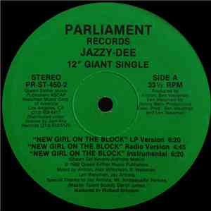 Jazzy-Dee - New Girl On The Block / Bustin' Out