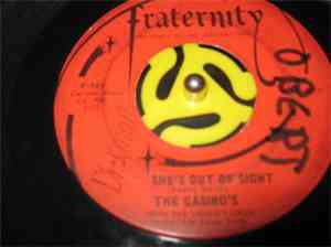 Gene Hughes And The Casinos - She's Out Of Sight / The Gallop