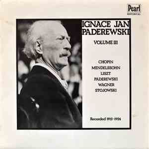Ignace Jan Paderewski - Volume III