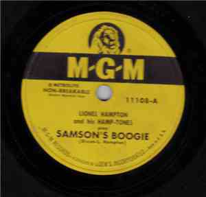 Lionel Hampton And His Hamp-Tones - Samson's Boogie / Helpless