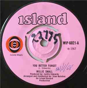 Millie Small - You Better Forget