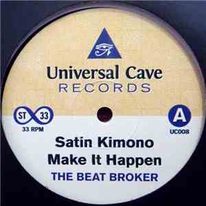 The Beat Broker - Satin Kimono