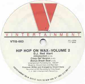 D.J. Red Alert - Hip Hop On Wax Volume 2
