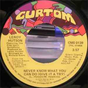Leroy Hutson - Never Know What You Can Do (Give It A Try) / In The Mood