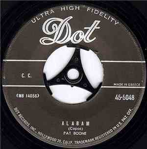 Pat Boone - Alabam / Words