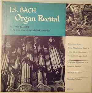 Piet Van Egmond - J.S. Bach Organ Recital