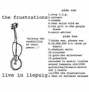 The Frustrations - Live In Liepzig