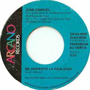 Juan Gabriel - Me Desperto La Realidad