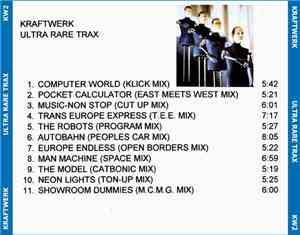 Kraftwerk - Ultra Rare Trax
