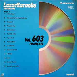 Unknown Artist - LaserKaraoke Video Sing Along Vol. 603 Français