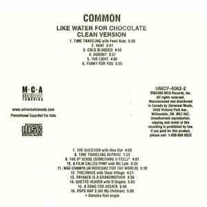 Common - Like Water For Chocolate (Clean Version)