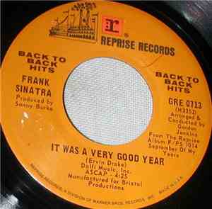 Frank Sinatra - It Was A Very Good Year / Main Theme From