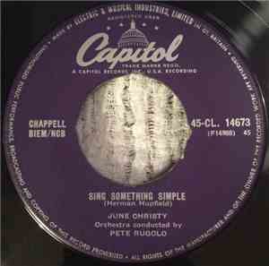 June Christy - Sing Something Simple