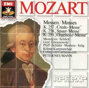 Mozart, Peter Neumann  - Messen / Masses K.257 